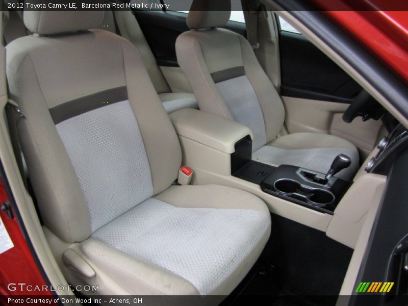 Barcelona Red Metallic / Ivory 2012 Toyota Camry LE