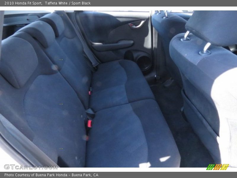 Taffeta White / Sport Black 2010 Honda Fit Sport