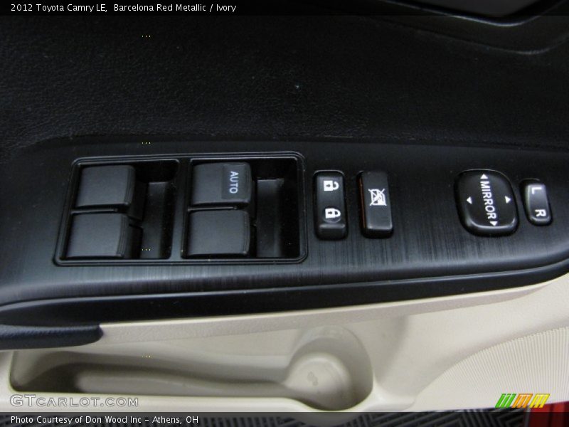 Barcelona Red Metallic / Ivory 2012 Toyota Camry LE
