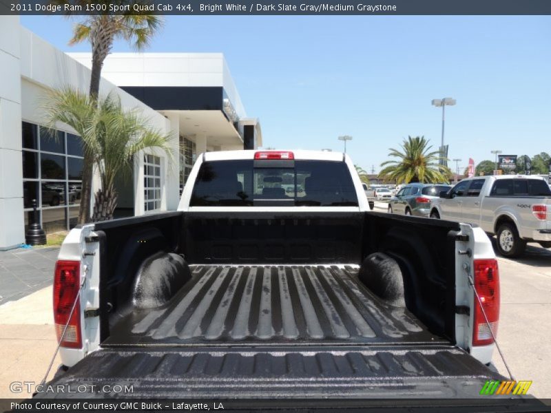 Bright White / Dark Slate Gray/Medium Graystone 2011 Dodge Ram 1500 Sport Quad Cab 4x4