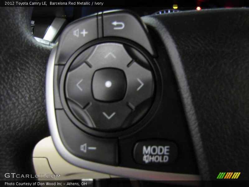 Barcelona Red Metallic / Ivory 2012 Toyota Camry LE
