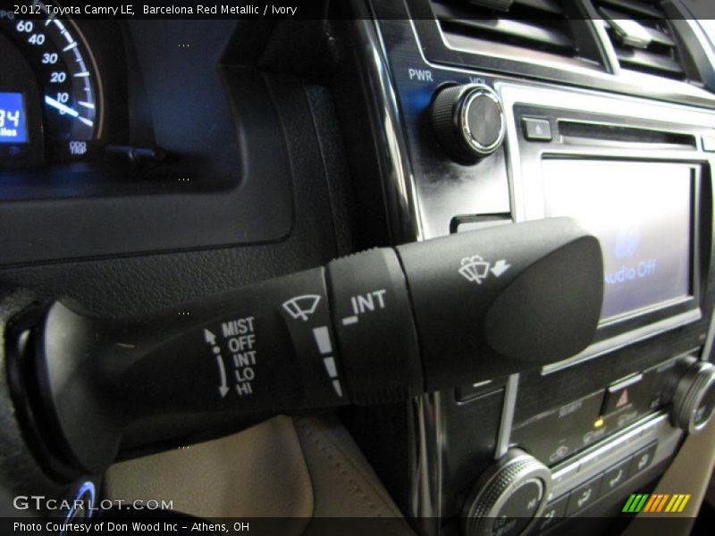 Barcelona Red Metallic / Ivory 2012 Toyota Camry LE
