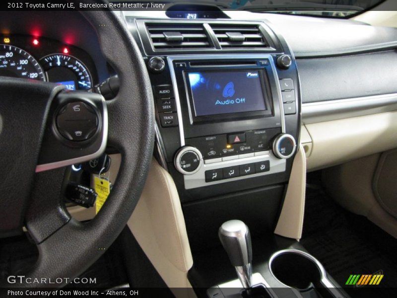 Barcelona Red Metallic / Ivory 2012 Toyota Camry LE