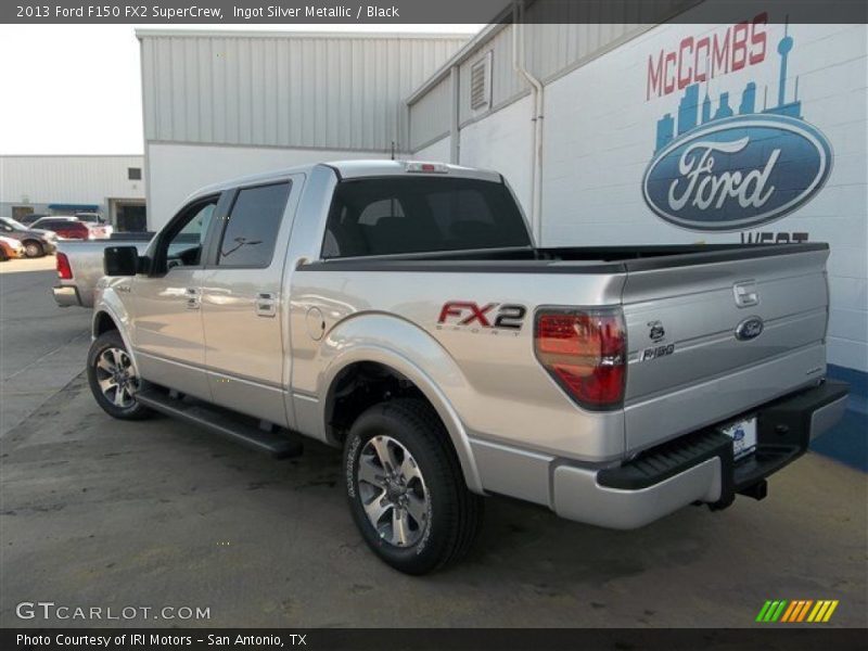 Ingot Silver Metallic / Black 2013 Ford F150 FX2 SuperCrew