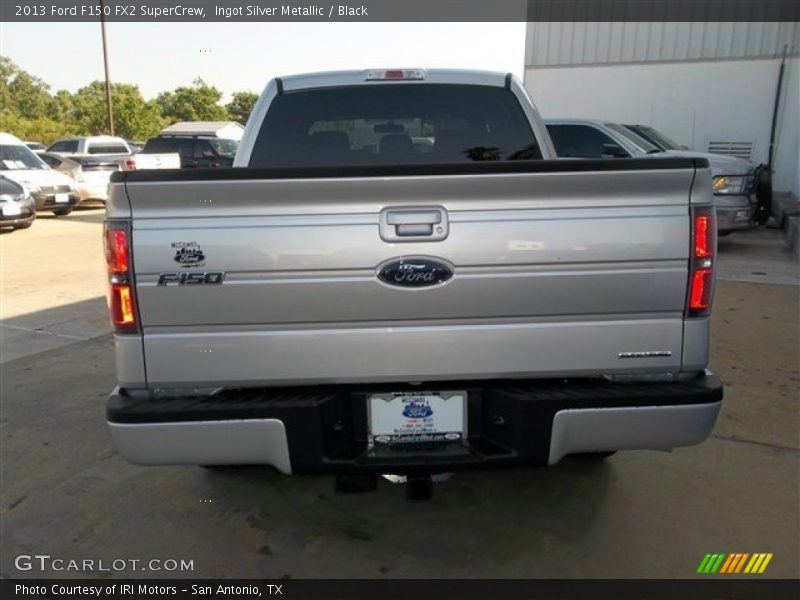 Ingot Silver Metallic / Black 2013 Ford F150 FX2 SuperCrew