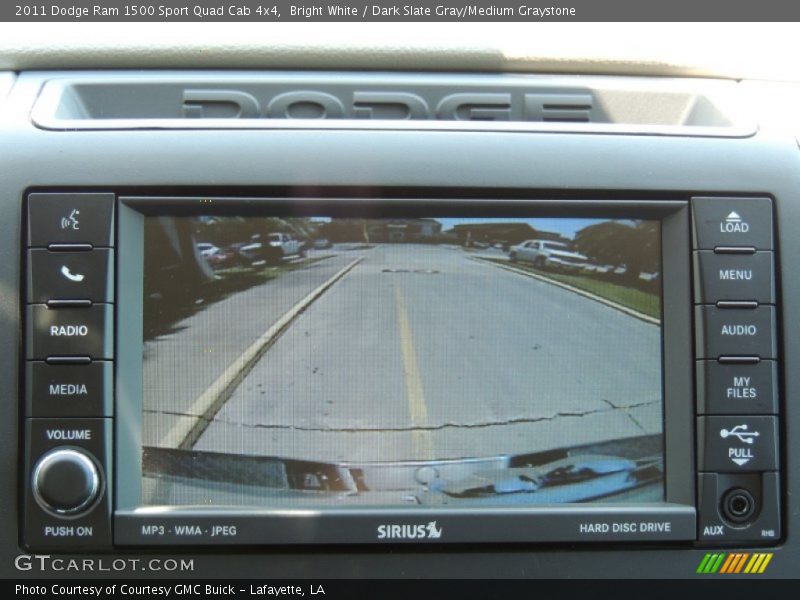Bright White / Dark Slate Gray/Medium Graystone 2011 Dodge Ram 1500 Sport Quad Cab 4x4