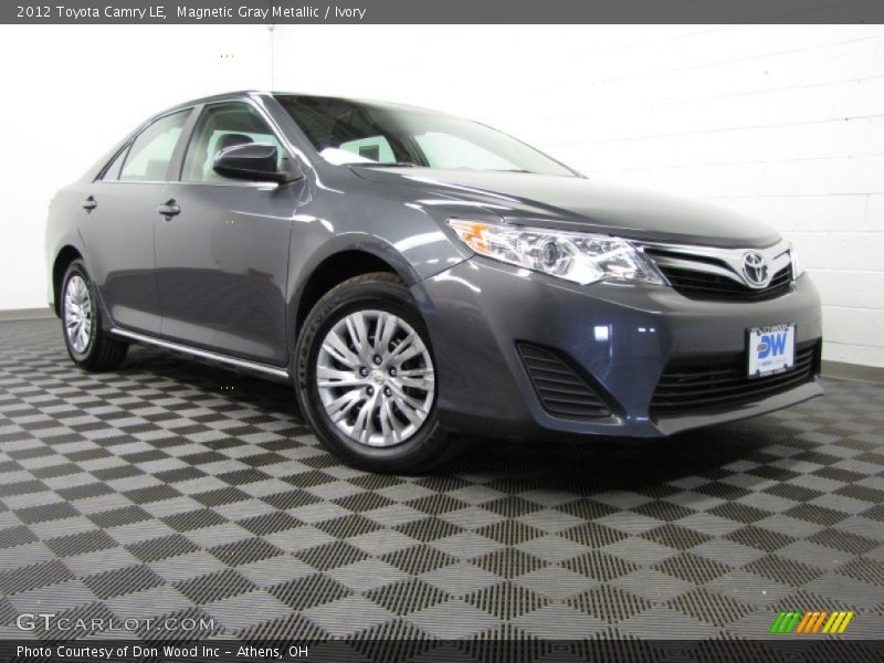 Magnetic Gray Metallic / Ivory 2012 Toyota Camry LE