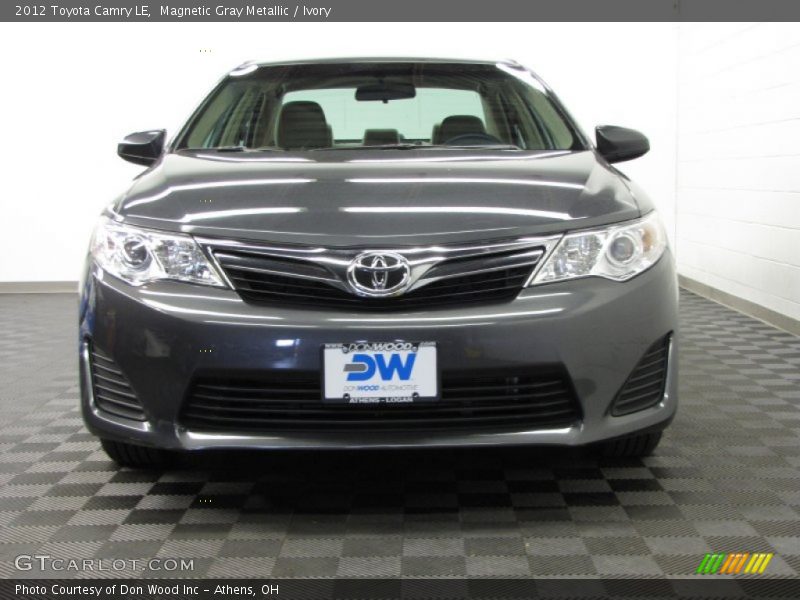 Magnetic Gray Metallic / Ivory 2012 Toyota Camry LE