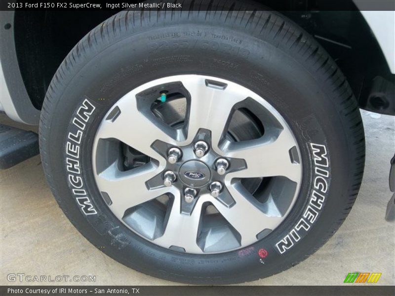 Ingot Silver Metallic / Black 2013 Ford F150 FX2 SuperCrew