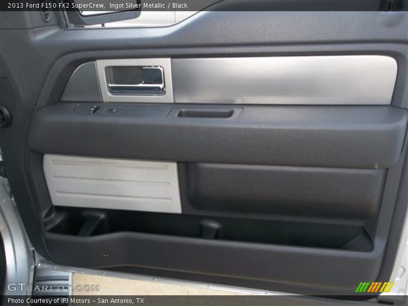 Ingot Silver Metallic / Black 2013 Ford F150 FX2 SuperCrew