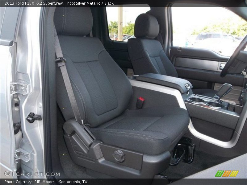 Ingot Silver Metallic / Black 2013 Ford F150 FX2 SuperCrew