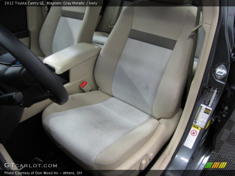 Magnetic Gray Metallic / Ivory 2012 Toyota Camry LE