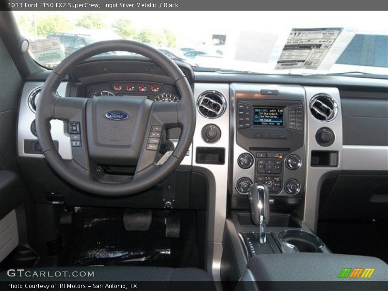 Ingot Silver Metallic / Black 2013 Ford F150 FX2 SuperCrew