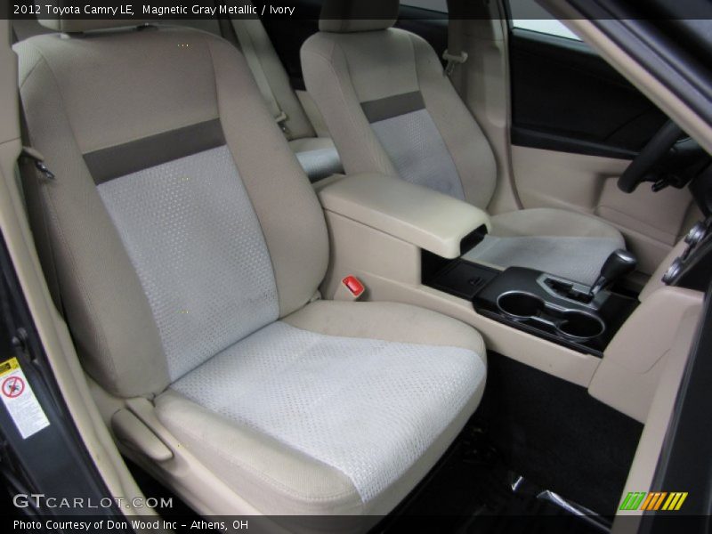 Magnetic Gray Metallic / Ivory 2012 Toyota Camry LE