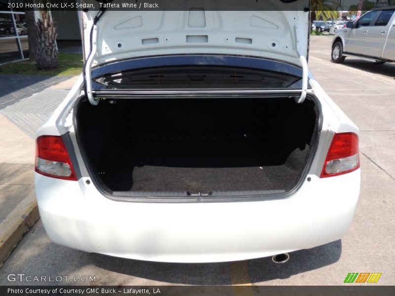 Taffeta White / Black 2010 Honda Civic LX-S Sedan