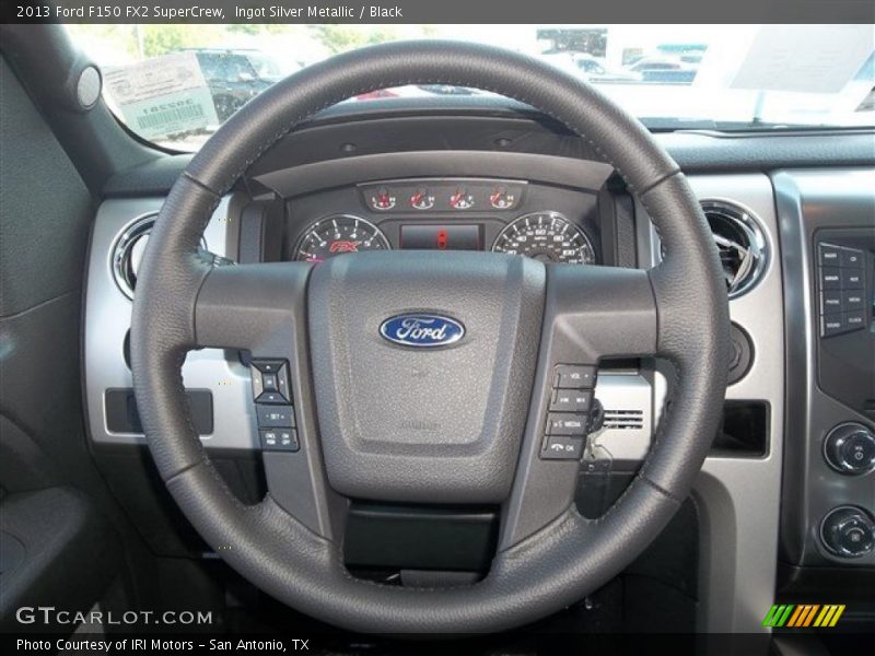 Ingot Silver Metallic / Black 2013 Ford F150 FX2 SuperCrew