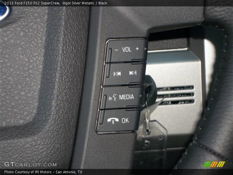 Ingot Silver Metallic / Black 2013 Ford F150 FX2 SuperCrew