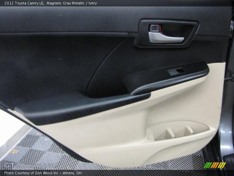 Magnetic Gray Metallic / Ivory 2012 Toyota Camry LE