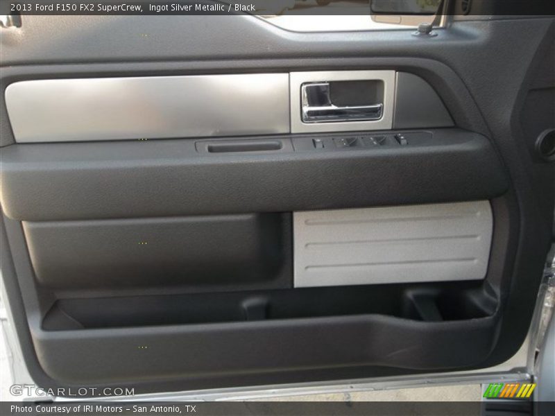 Ingot Silver Metallic / Black 2013 Ford F150 FX2 SuperCrew