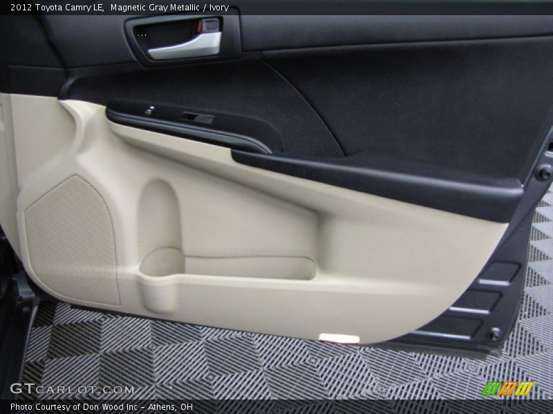 Magnetic Gray Metallic / Ivory 2012 Toyota Camry LE