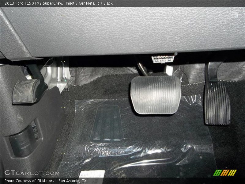 Ingot Silver Metallic / Black 2013 Ford F150 FX2 SuperCrew