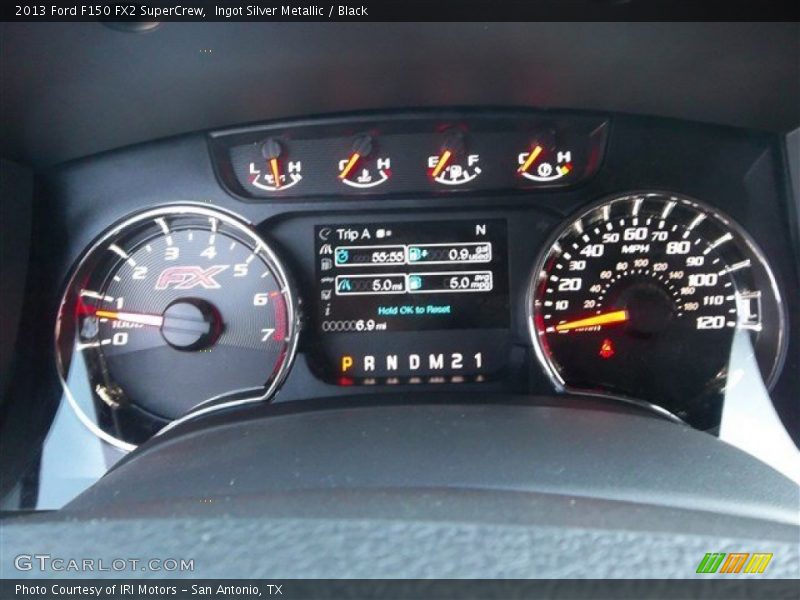 Ingot Silver Metallic / Black 2013 Ford F150 FX2 SuperCrew