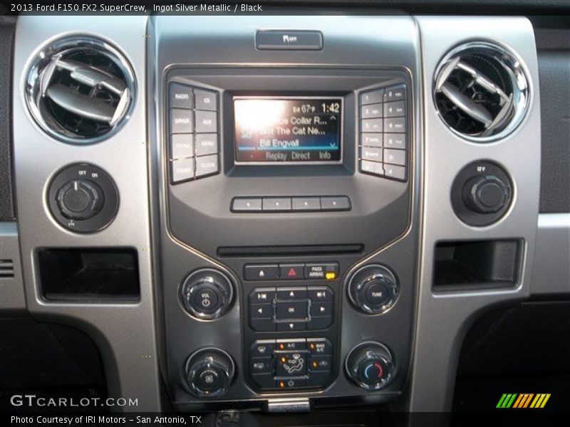 Ingot Silver Metallic / Black 2013 Ford F150 FX2 SuperCrew