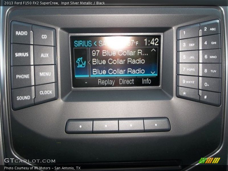 Ingot Silver Metallic / Black 2013 Ford F150 FX2 SuperCrew