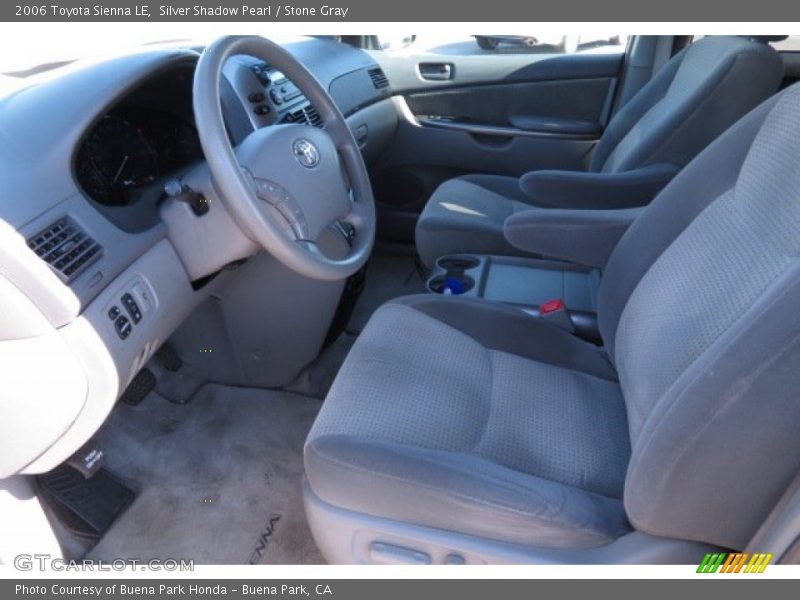 Silver Shadow Pearl / Stone Gray 2006 Toyota Sienna LE