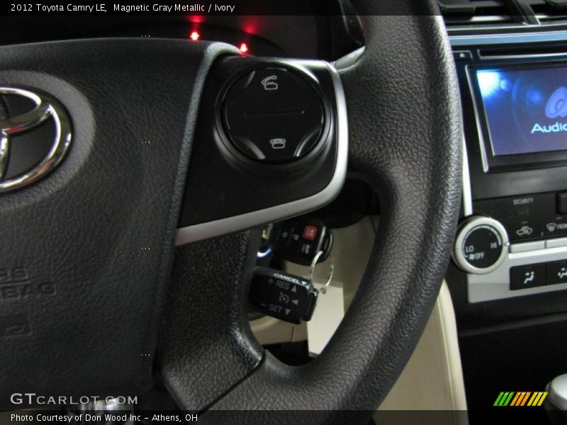 Magnetic Gray Metallic / Ivory 2012 Toyota Camry LE