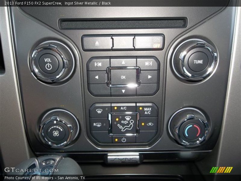 Ingot Silver Metallic / Black 2013 Ford F150 FX2 SuperCrew