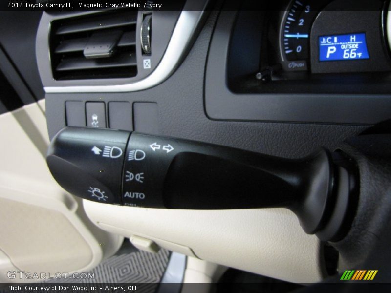 Magnetic Gray Metallic / Ivory 2012 Toyota Camry LE