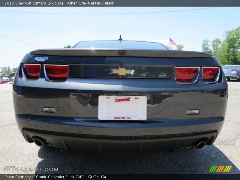 Ashen Gray Metallic / Black 2013 Chevrolet Camaro LS Coupe