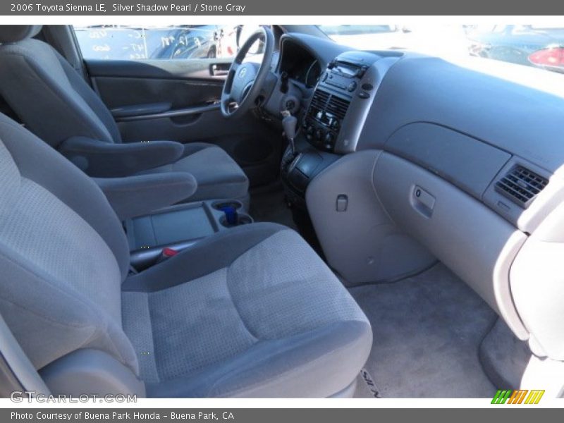 Silver Shadow Pearl / Stone Gray 2006 Toyota Sienna LE