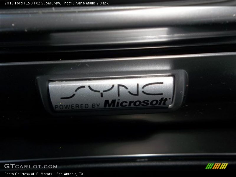 Ingot Silver Metallic / Black 2013 Ford F150 FX2 SuperCrew
