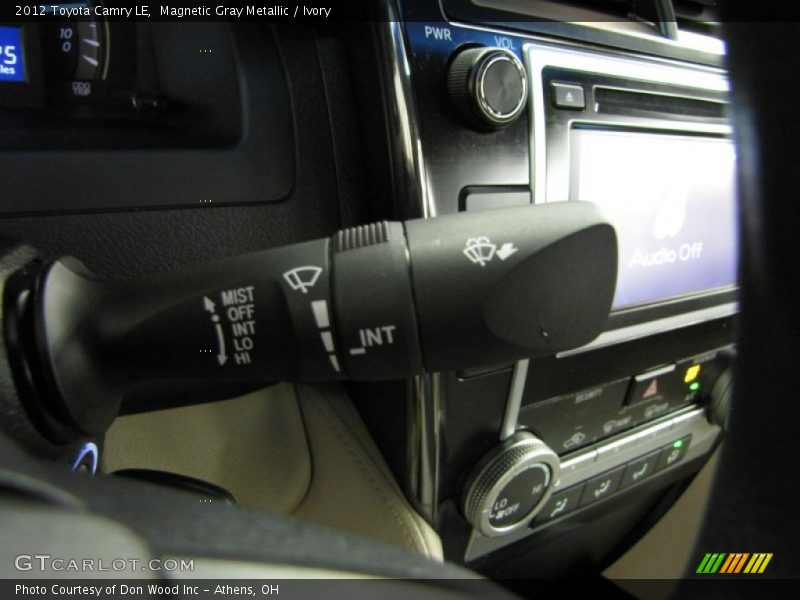 Magnetic Gray Metallic / Ivory 2012 Toyota Camry LE