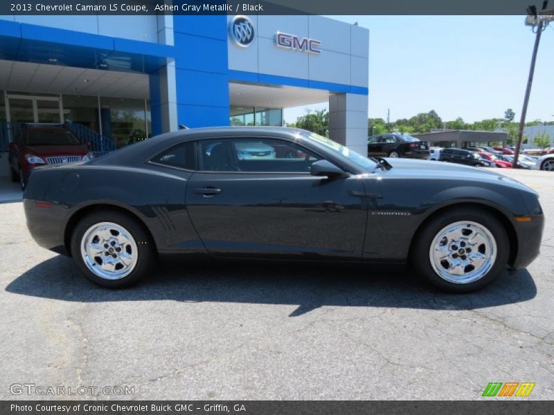 Ashen Gray Metallic / Black 2013 Chevrolet Camaro LS Coupe