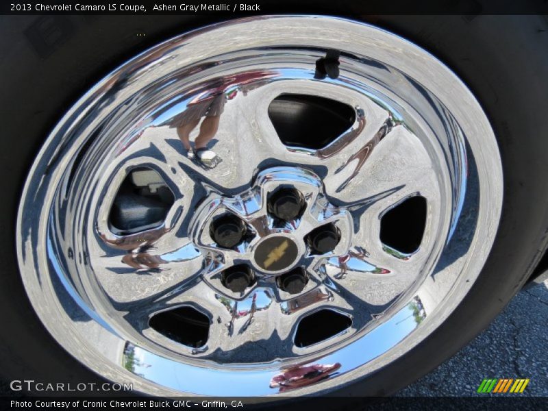 Ashen Gray Metallic / Black 2013 Chevrolet Camaro LS Coupe