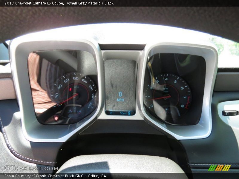 Ashen Gray Metallic / Black 2013 Chevrolet Camaro LS Coupe