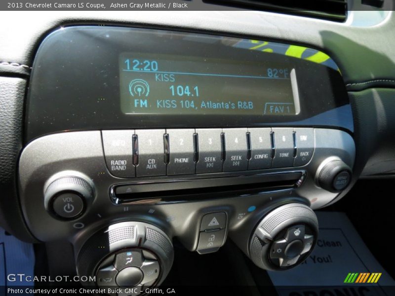 Ashen Gray Metallic / Black 2013 Chevrolet Camaro LS Coupe