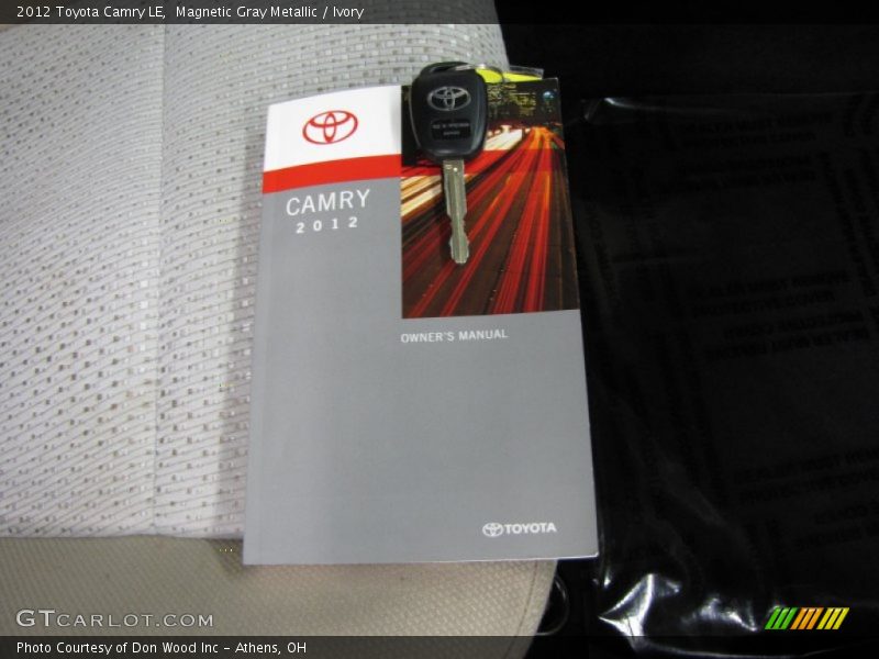 Magnetic Gray Metallic / Ivory 2012 Toyota Camry LE