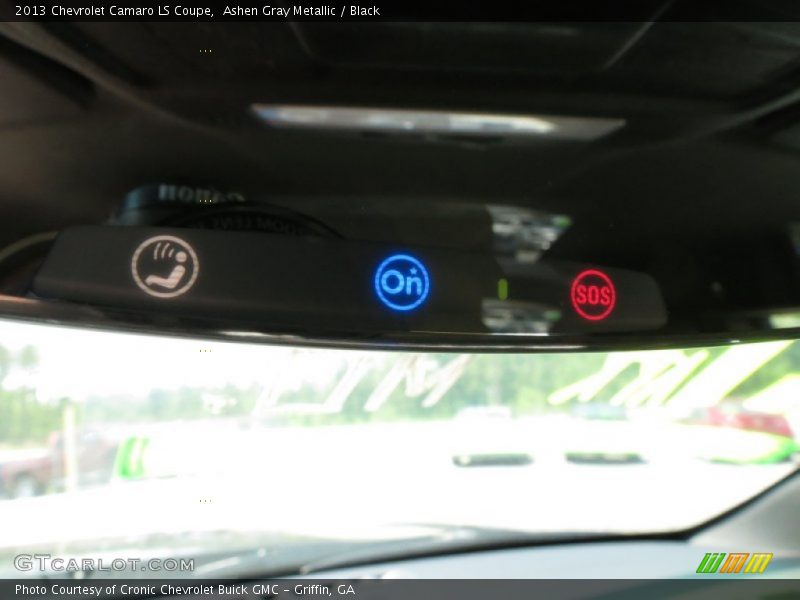 Ashen Gray Metallic / Black 2013 Chevrolet Camaro LS Coupe