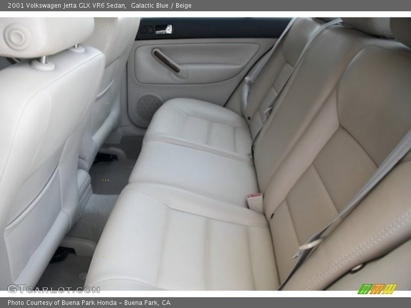 Galactic Blue / Beige 2001 Volkswagen Jetta GLX VR6 Sedan
