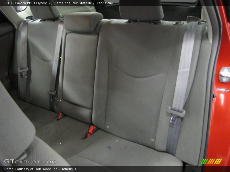 Barcelona Red Metallic / Dark Gray 2010 Toyota Prius Hybrid V