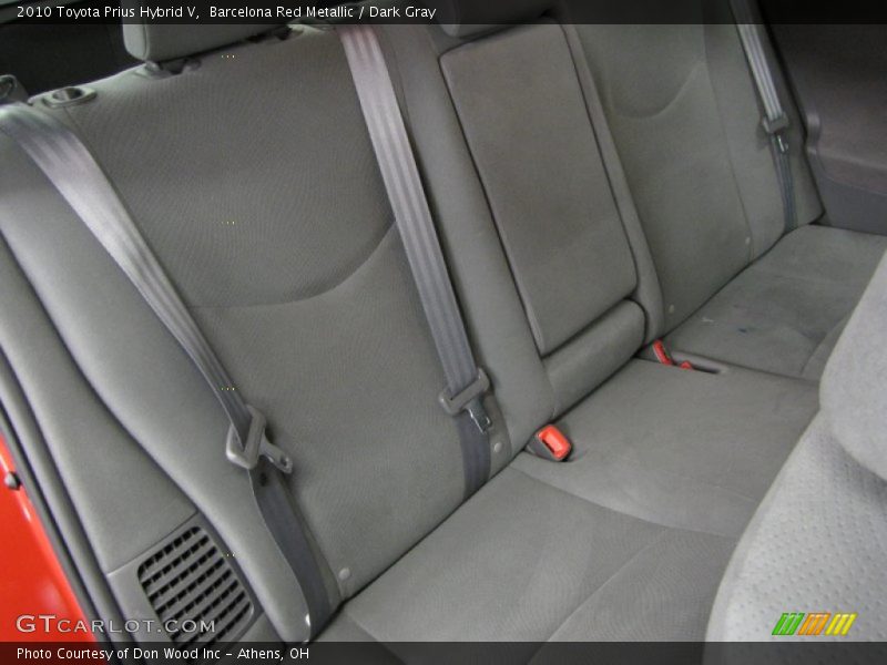 Barcelona Red Metallic / Dark Gray 2010 Toyota Prius Hybrid V