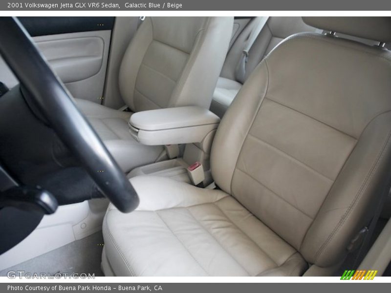 Galactic Blue / Beige 2001 Volkswagen Jetta GLX VR6 Sedan