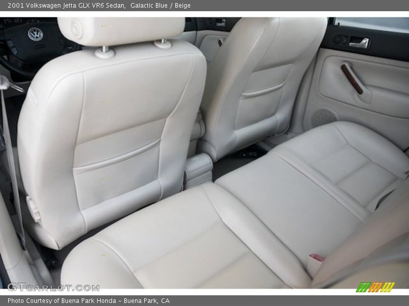 Galactic Blue / Beige 2001 Volkswagen Jetta GLX VR6 Sedan