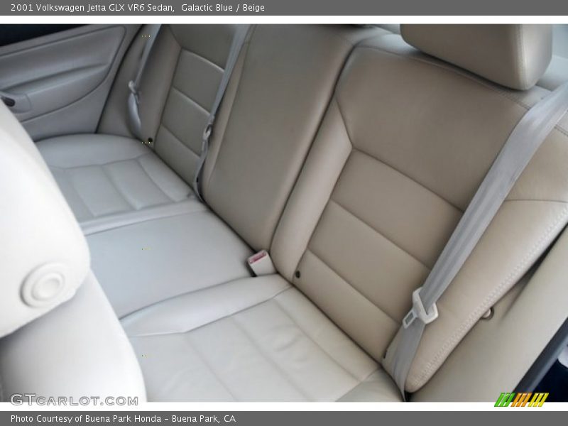 Galactic Blue / Beige 2001 Volkswagen Jetta GLX VR6 Sedan