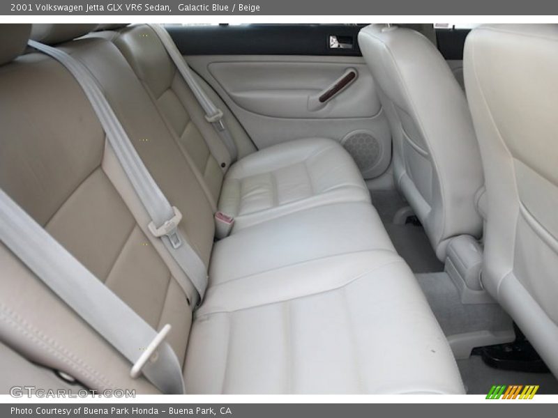 Galactic Blue / Beige 2001 Volkswagen Jetta GLX VR6 Sedan