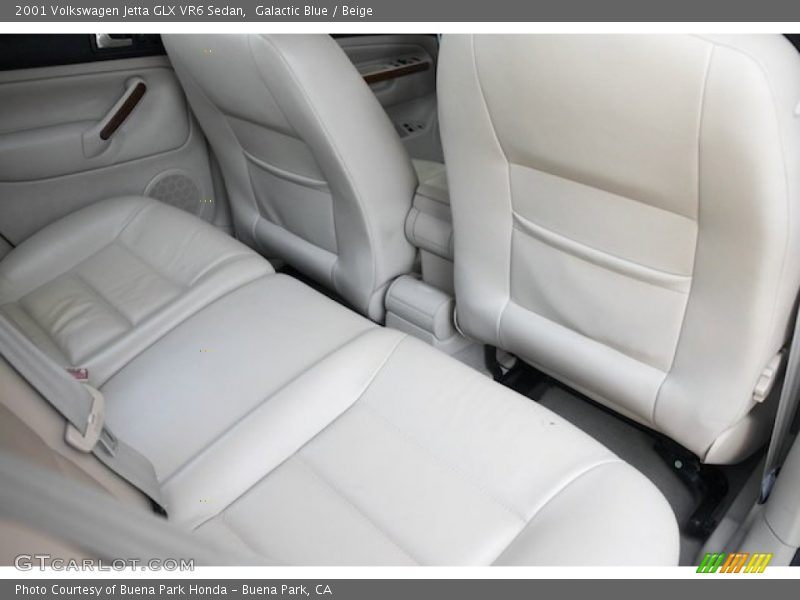 Galactic Blue / Beige 2001 Volkswagen Jetta GLX VR6 Sedan